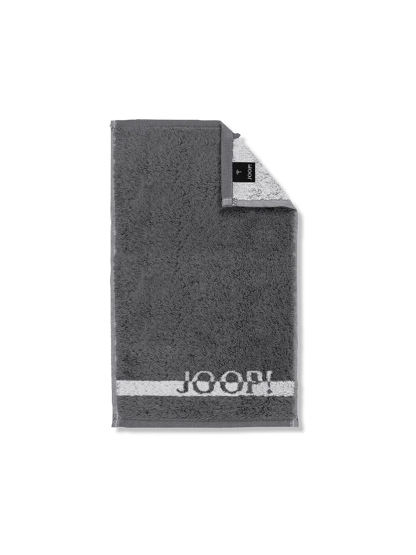 JOOP | Gästetuch SPLIT DOUBLEFACE 30x50cm Ocean | grau
